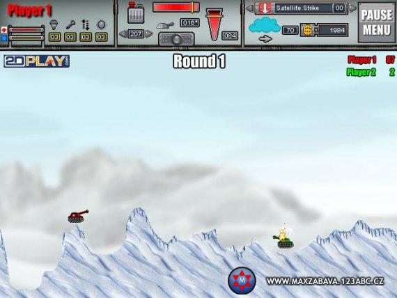 Screenshot z online hry.